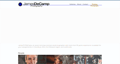Desktop Screenshot of jamesdecamp.com